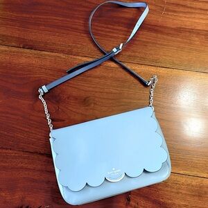 🔥 authentic Kate Spade Crossbody- Pale Blue- Brand New without Tags